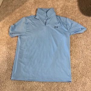 Baby Blue Under Armour Polo Shirt